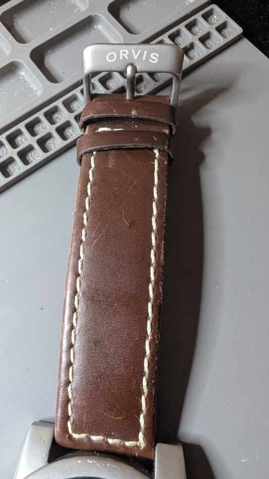 Orvis Chronometer Quartz Watch with new battery keeps good time